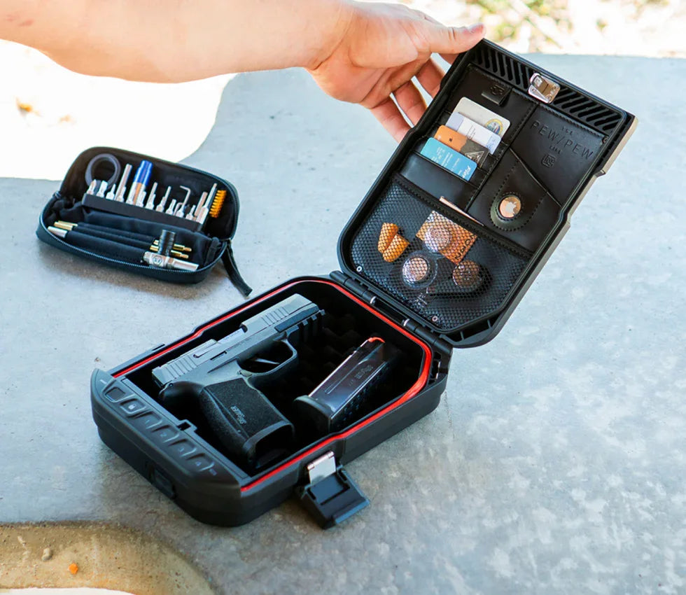 Vaultek ガンケース ポータブル 金庫 アウトドア セキュリティ機器 Vaultek LifePod 10 Biometric Colion Noir Edition – Vaultek Safe