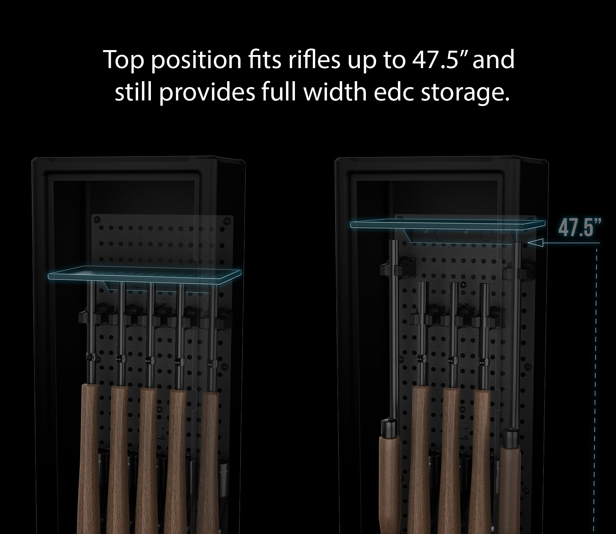 RS500i – Full Width Shelf