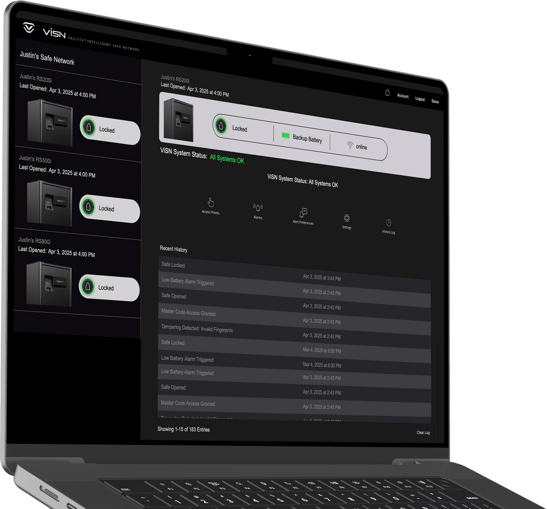 ViSN Web Dashboard
