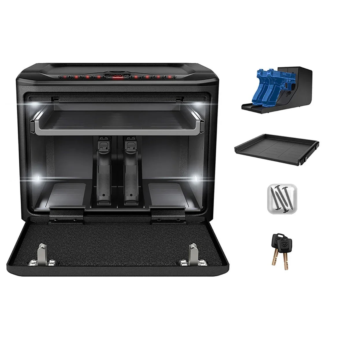 Vaultek MX Series Nightstand Gun Safe With Fingerprint Access