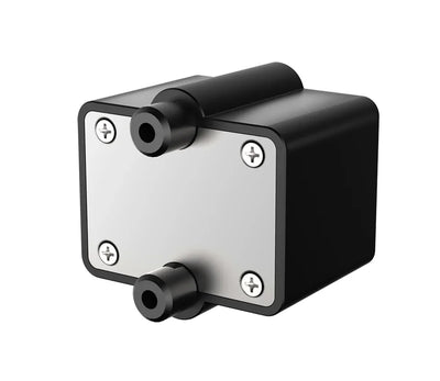 Compact black metal security safe sensor module with mounting plate and screws