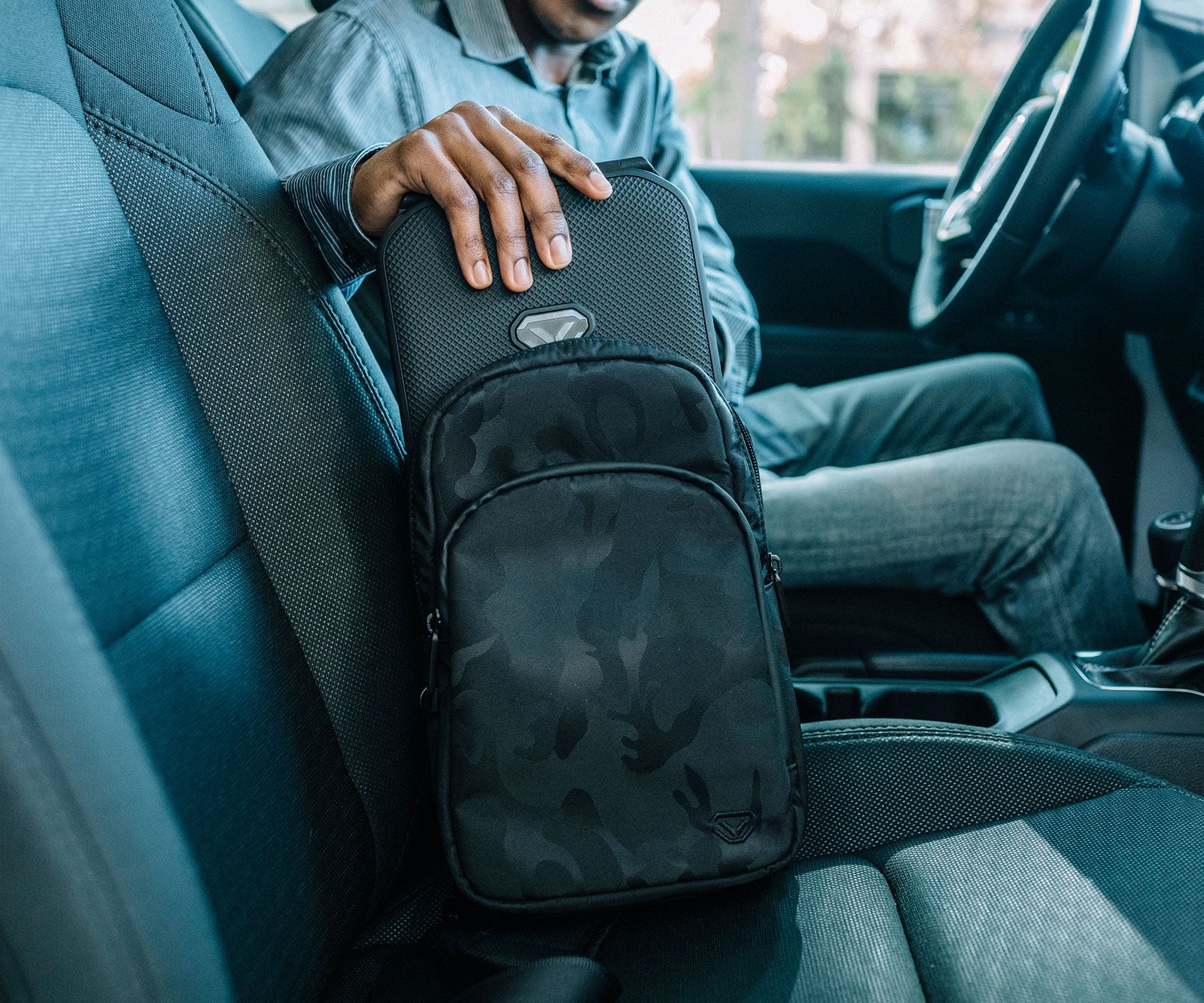 Refurbished - LifePod SlingBag (Black Camo)