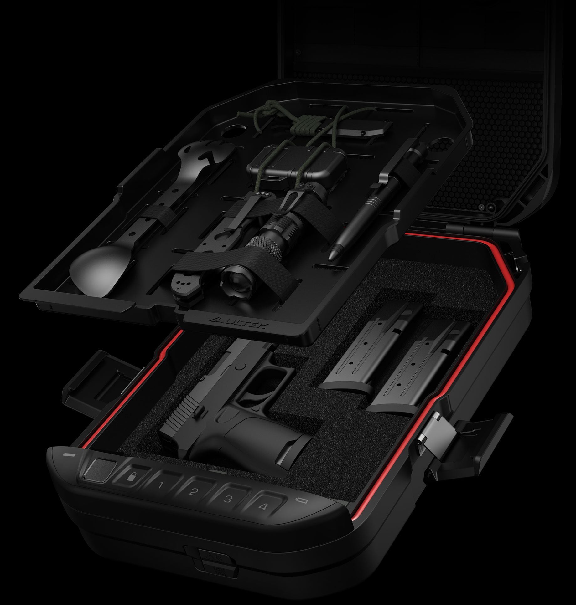 Vaultek ガンケース ポータブル 金庫 アウトドア セキュリティ機器 Amazon.com: VAULTEK LifePod 20 Full-Size Lockable Weatherproof