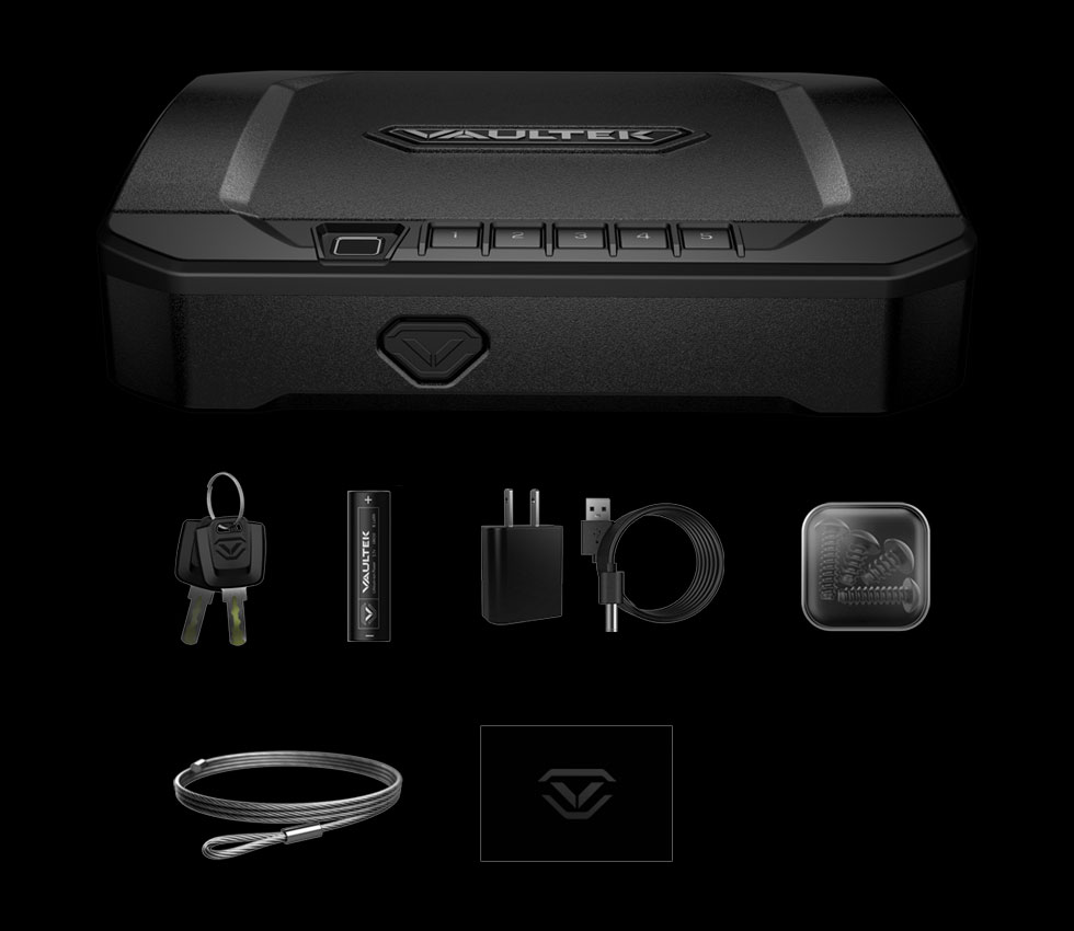 20 Series - VT20i - Bluetooth - Biometric (Covert Black)
