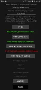 Vaultek Safe|Bad_Connection_Error_Sending_Network_Credentials