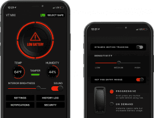 Vaultek Safe | screens