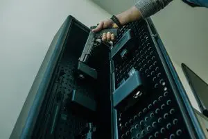 Vaultek Safe|door