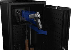 Vaultek Safe | RS800i_Pistol_Stowing